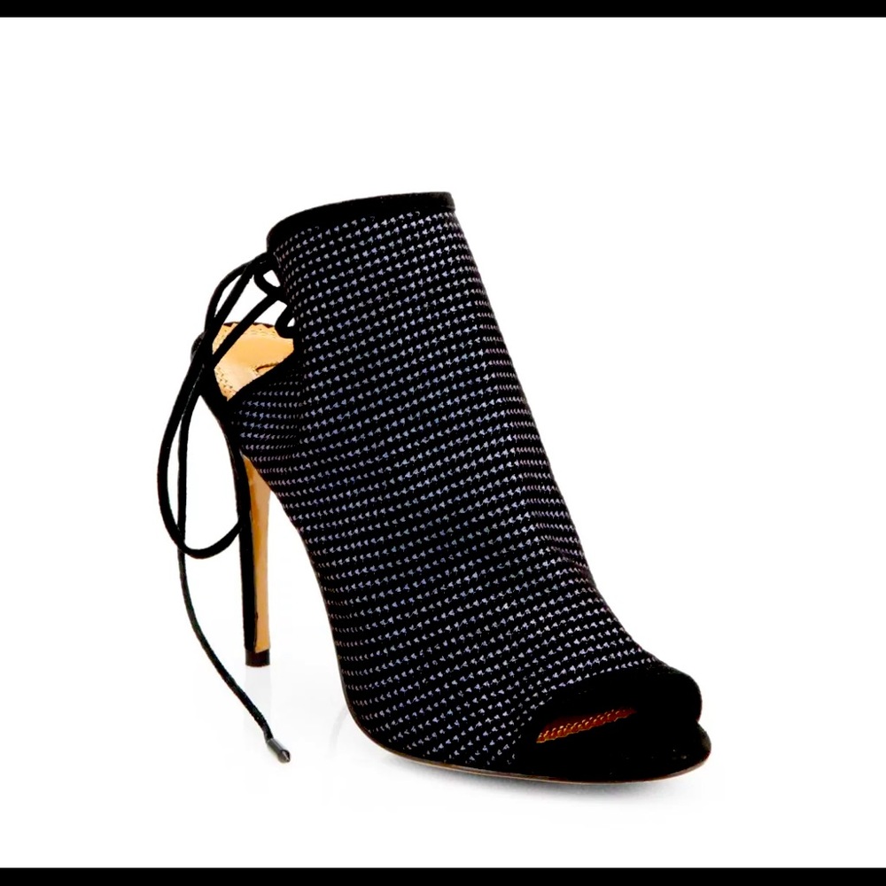 RARE!! Aquazurra Mayfair houndstooth Sz 41